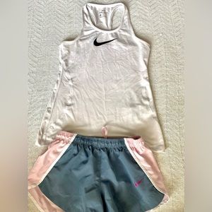 girls shorts and tank